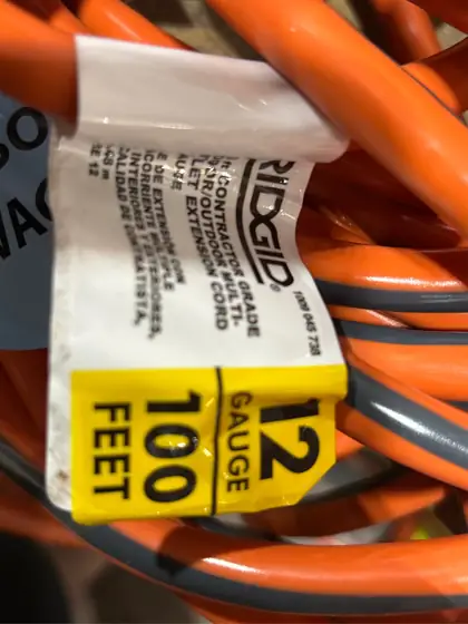 100 ft. 12/3 Heavy Duty… — Photo 6