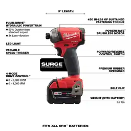M18 FUEL SURGE 18V Brushless… — Photo 4