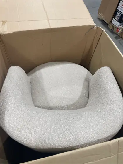Mainstays Boucle Swivel Accent Chair,… — Photo 6