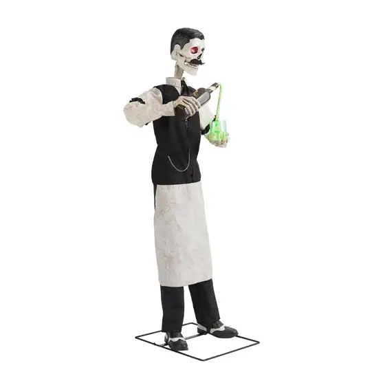 6 ft. Animated Dean Deathologist — Photo 3