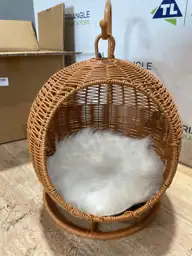 Wicker Cat Bed Indoor &… — Photo 7