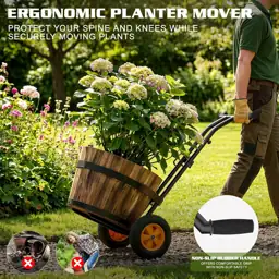 Housolution Plant Caddy with Wheels,… — Photo 2