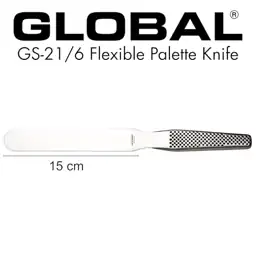 Global 6 inch Straight Spatula,… — Photo 3