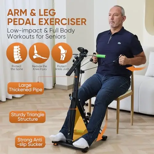 Pedal Exerciser Bike for Seniors… — Photo 2