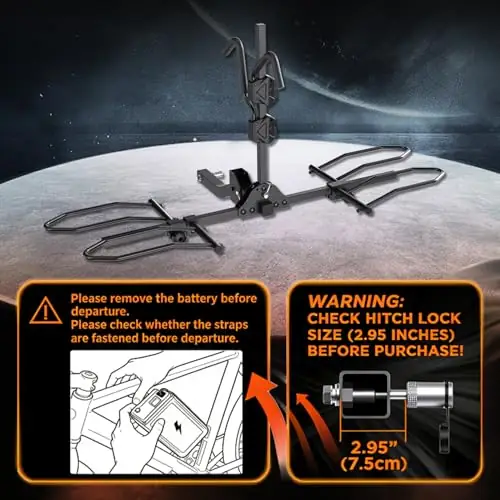 TANX 2-Bike Hitch Rack for… — Photo 2