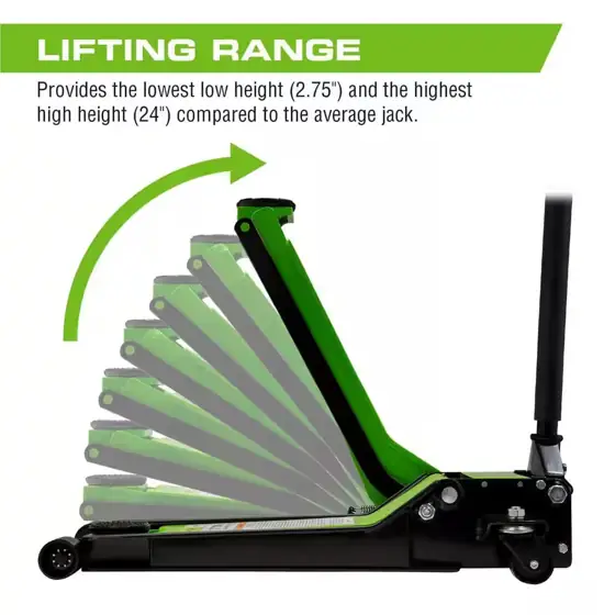 2-Ton Low Profile Service Jack — Photo 3