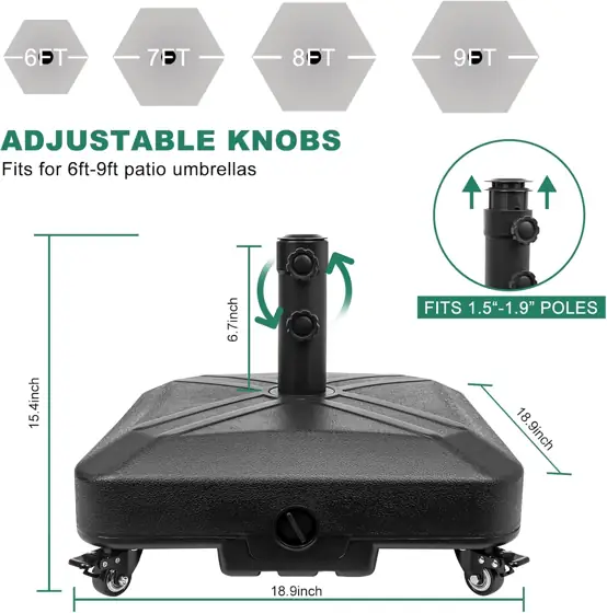 Patio Umbrella Base Heavy Duty… — Photo 2