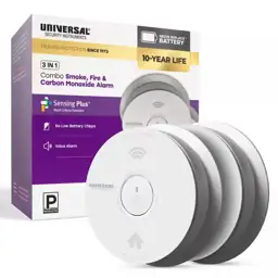 Universal Security Instruments 2-Pack 10-Year… — Photo 1