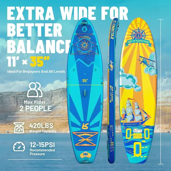 iTAOSTAR Journey 11'6" Extra Wide… — Photo 2
