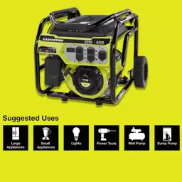 RYOBI 8125-Watt Gasoline Powered Portable… — Photo 4