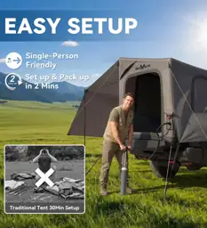 Inflatable Truck Bed Tent with… — Photo 2