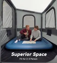 Inflatable Truck Bed Tent with… — Photo 3