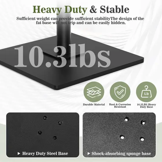 Square Backdrop Stand 6.5x10ft, Heavy-Duty… — Photo 3