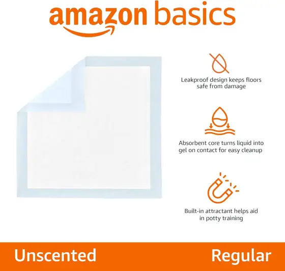 Amazon Basics Leak-Proof Dog Pads,… — Photo 2