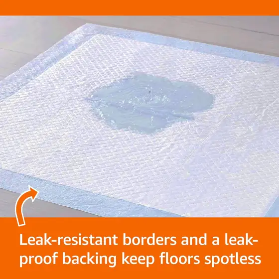 Amazon Basics Leak-Proof Dog Pads,… — Photo 3