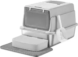Feandrea Stainless Steel Cat Litter… — Photo 1