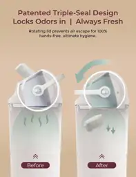 Momcozy Diaper Pail, Triple-Seal Odor… — Photo 2