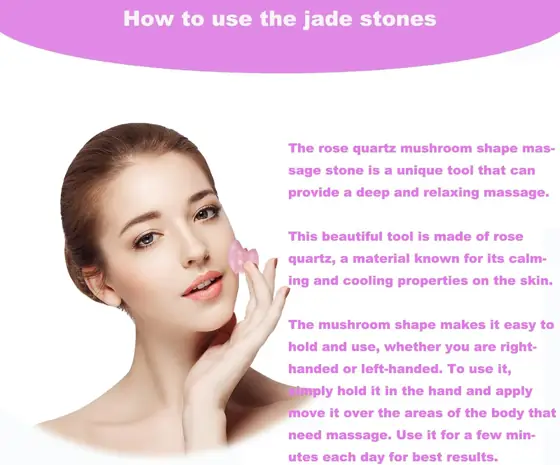 2 Pcs Rose Quartz Jade… — Photo 3
