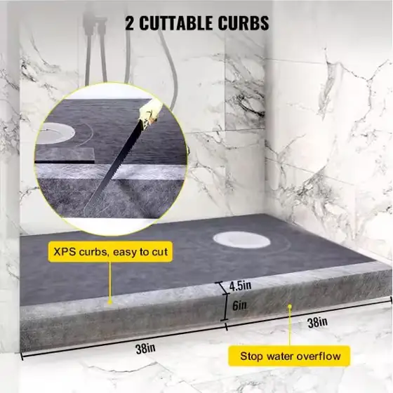 Shower Curb Kit 38 x… — Photo 4