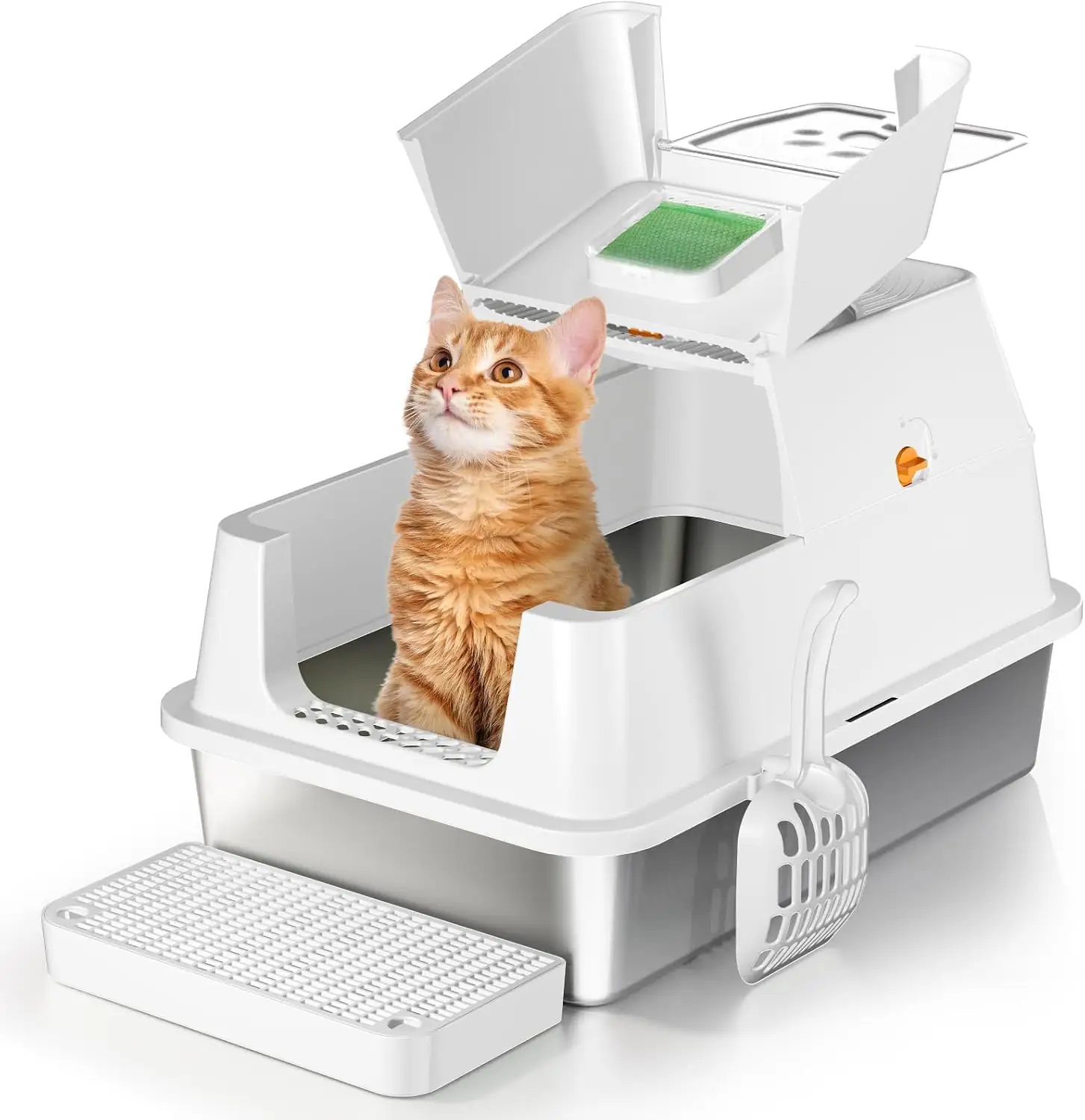 Stainless Steel Cat Litter Box… — Photo 1