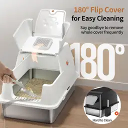 Stainless Steel Cat Litter Box… — Photo 2