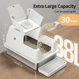Stainless Steel Cat Litter Box… — Photo 4