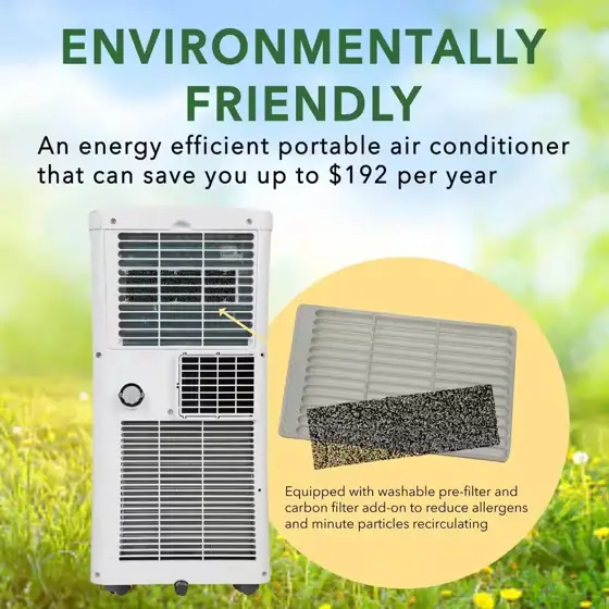 7,000 BTU (10,000 ASHRAE) Portable… — Photo 4