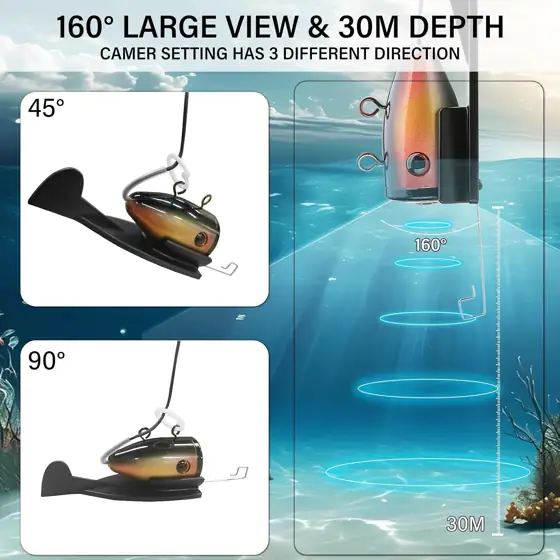 Underwater Fishing Camera with 5"… — Photo 3