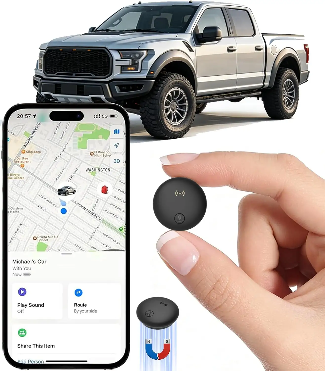 GPS Tracker for Vehicles, Real-Time… — Photo 1