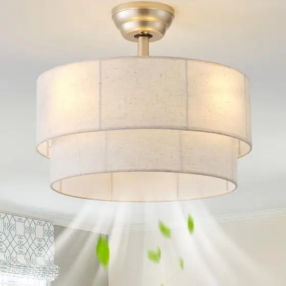 20" Boho Ceiling Fan with… — Photo 1