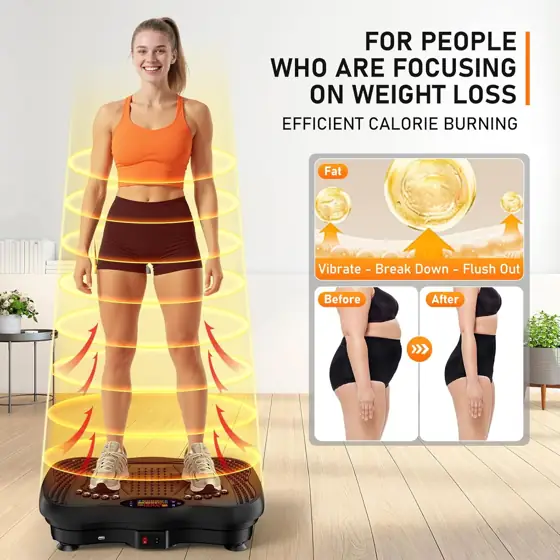Vibration Plate Exercise Machine, 130… — Photo 2