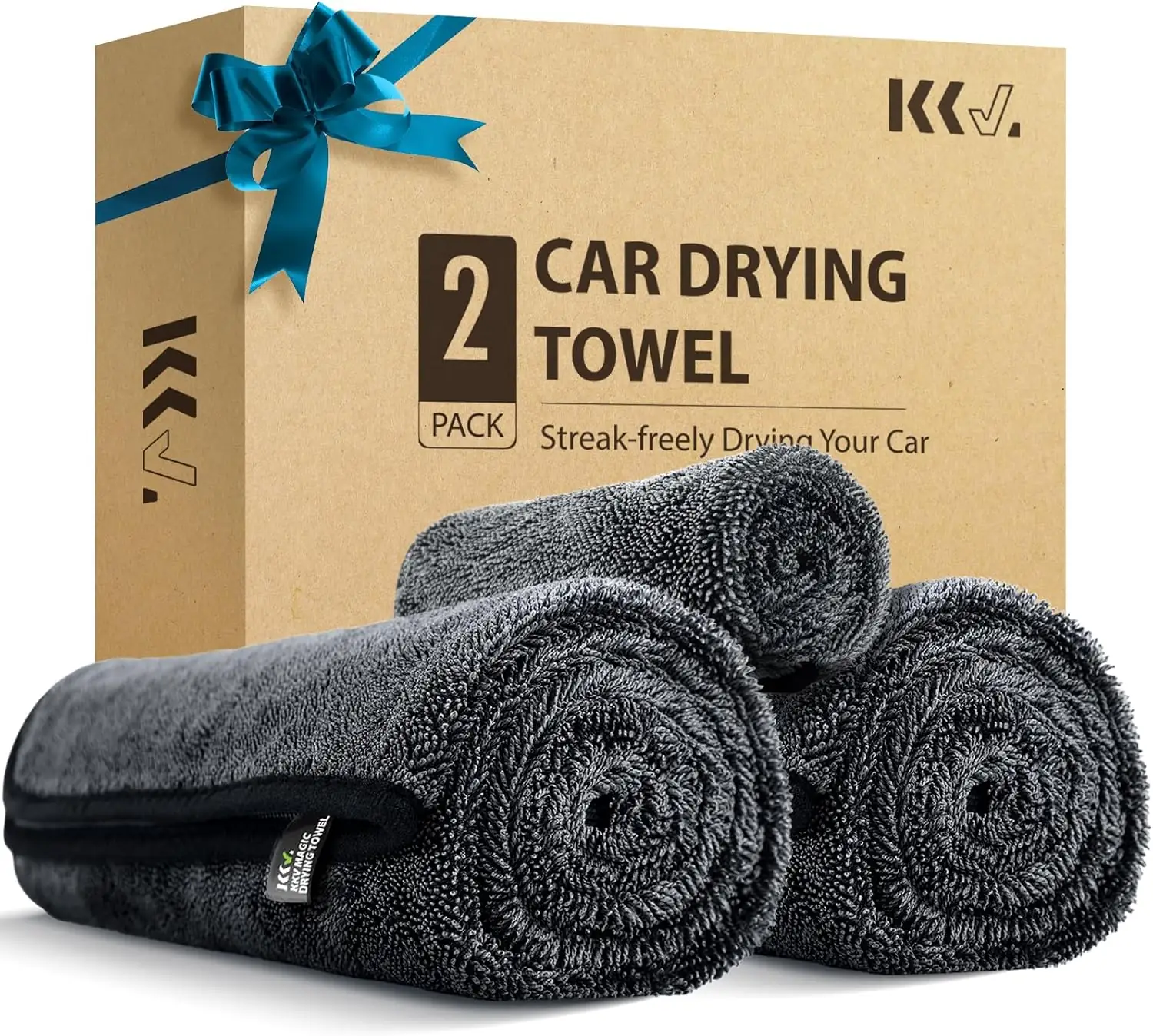 KKV 2-Pack Microfiber Towels (35x24)… — Photo 1