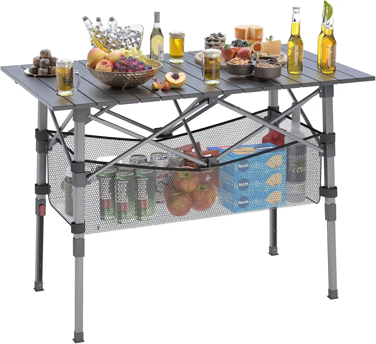 Portable Camping Table with Adjustable… — Photo 1