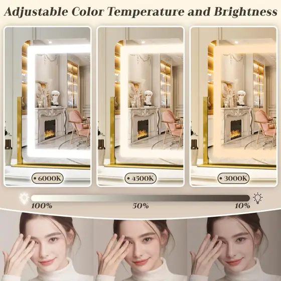 ROLOVE Mirror with Lights -… — Photo 4