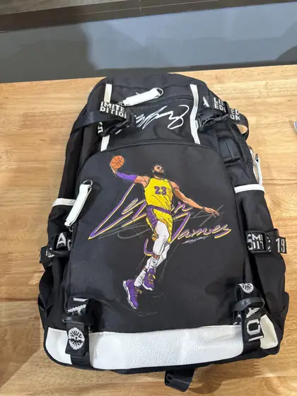 LeBron James book bag — Photo 1