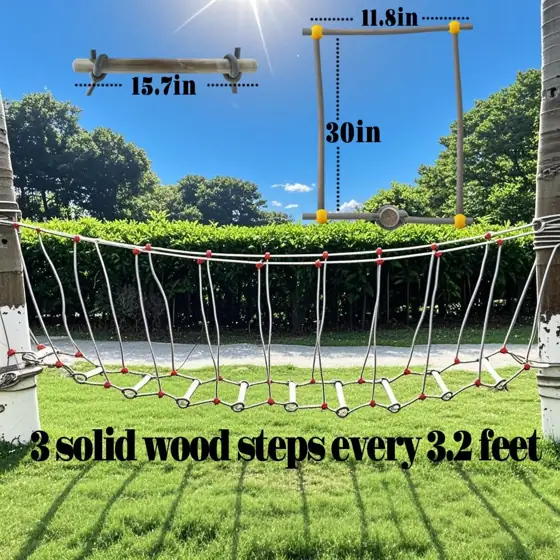 Rope Ladder Bridge for Kids… — Photo 3