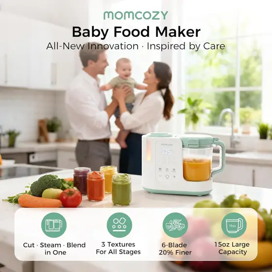 Momcozy AutoMeal Baby Food Maker… — Photo 2