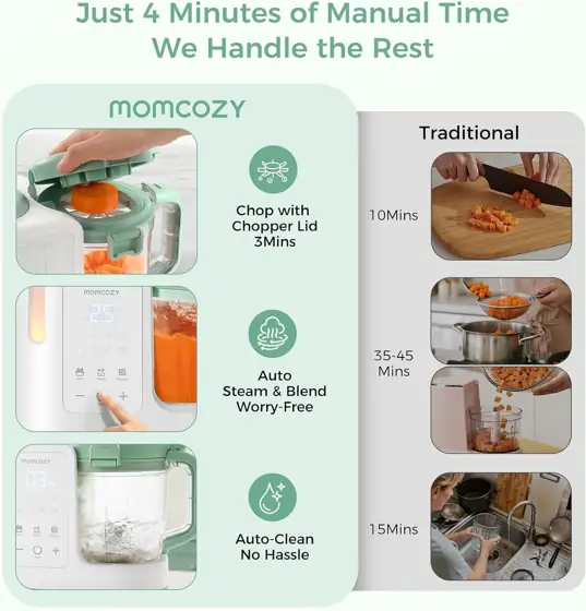 Momcozy AutoMeal Baby Food Maker… — Photo 3