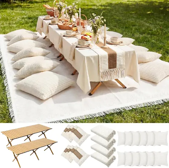 Novabright 20 Pcs Boho Picnic… — Photo 1
