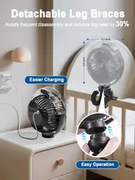 Misting Stroller Fan with 6000mAh… — Photo 3