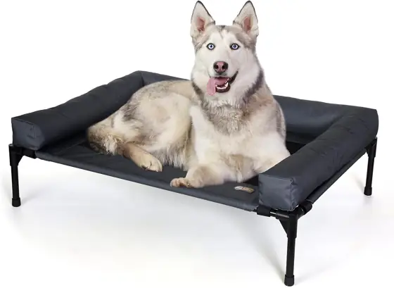 K&H Bolster Dog Cot Cooling… — Photo 1