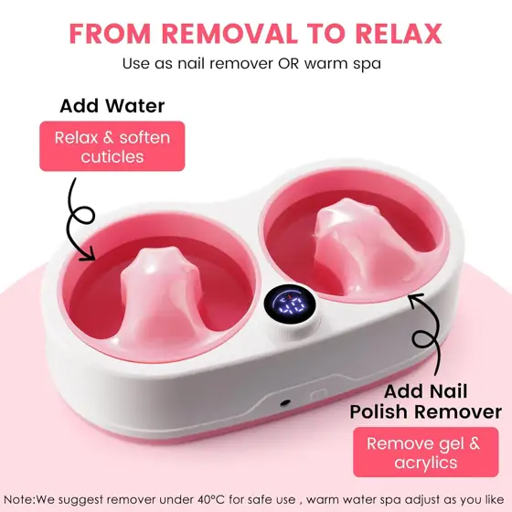 Electric Dual Nail Soaking Bowl… — Photo 3
