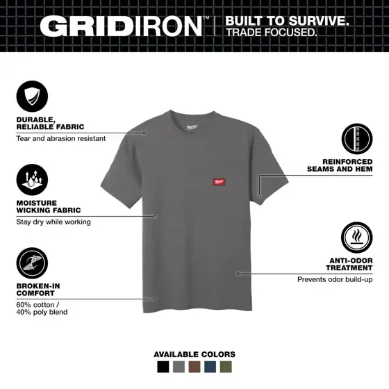 Milwaukee Gridiron M Short Sleeve… — Photo 2