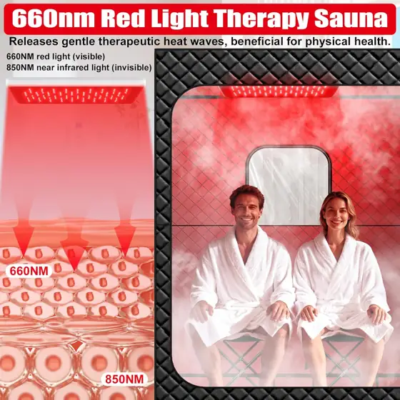 I-THERA-U iTHERAU 2-Person Infrared Sauna… — Photo 2