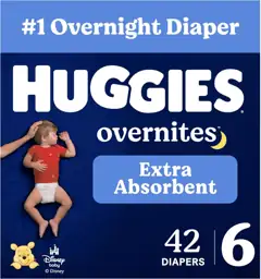 Huggies Overnites Diapers Size 6,… — Photo 1