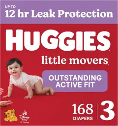 Huggies Little Movers Diapers Size… — Photo 1