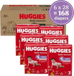 Huggies Little Movers Diapers Size… — Photo 2