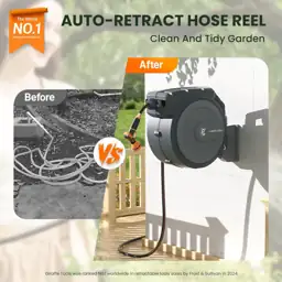 Giraffe Tools Retractable Garden Hose… — Photo 2
