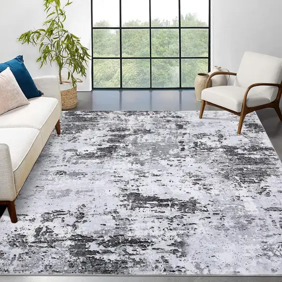 ROYHOME Abstract Area Rug 8x10,… — Photo 1