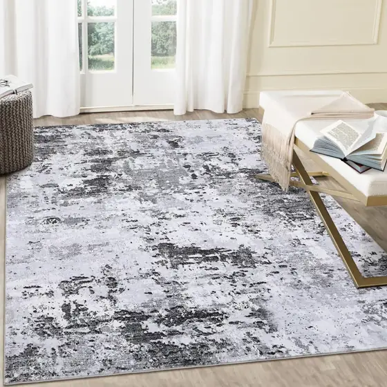 ROYHOME Abstract Area Rug 8x10,… — Photo 3